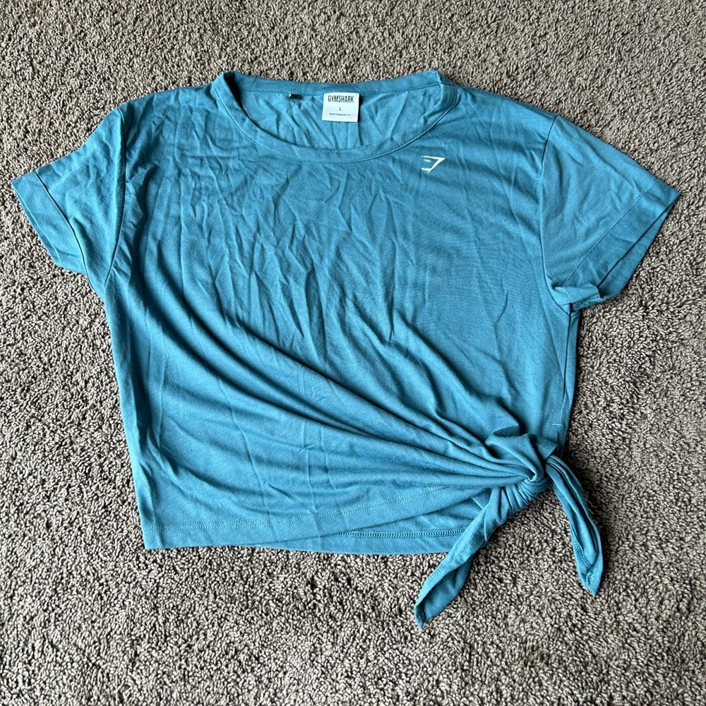 Gymshark tie crop top